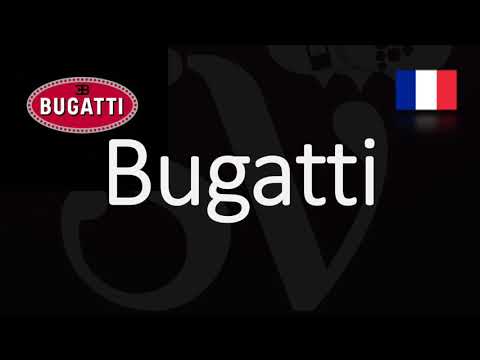 How to Pronounce Bugatti? (CORRECTLY) Luxury Hyper Cars Pronunciation