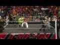 Wwe Raw 9 6 2014 John Cena Saves Roman Reigns And Dean Ambrose From The Wyatt Family