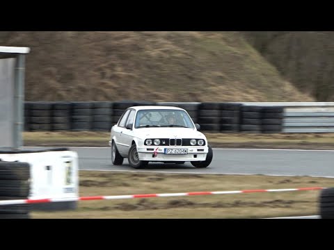 Wojtek Puchalski, BMW E30 - II SuperOES Tor Poznań - 25.02.2023
