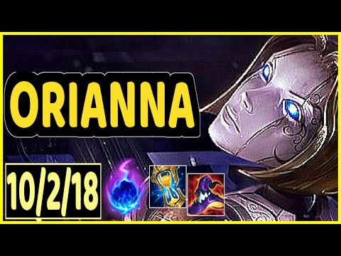 ORIANNA VS VARUS - 10/2/18 KDA MID GAMEPLAY MASTER I