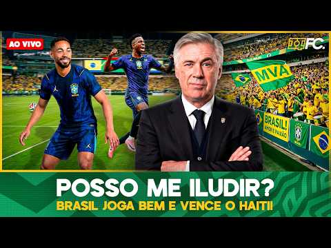PÓS JOGO – BRASIL X HAITI – QUEBRADA FC