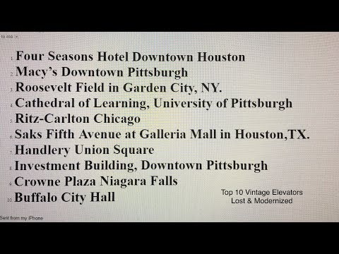 Top 10 Awesome Old Elevators Lost/Modernized over the Past 5 Years I’ve Been on YouTube
