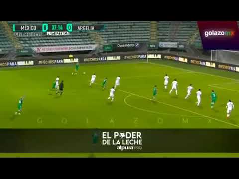 México vs Argelia | Partido amistosos | 2-2 | Resumen y Goles |
