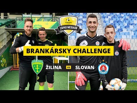 Brankársky challenge pred zápasom mesiaca Žilina - Slovan