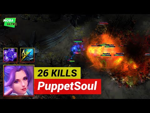 HoN Moon Queen GEOMETER'S BANE with STAFF OF THE MASTER