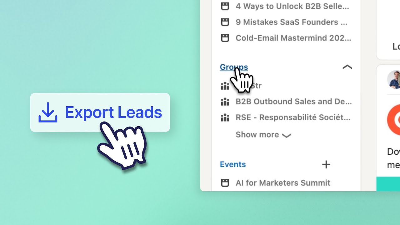 Lead generation: Using LinkedIn Groups to build lead lists | Amplemarket University
