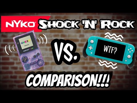 Nyko Shock N Rock Gameboy Color vs. Nintendo Switch Lite!!!