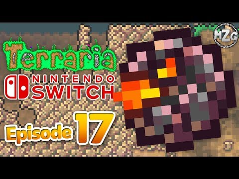 Terraria Nintendo Switch Gameplay Walkthrough - Part 17 - Meteor Crash!