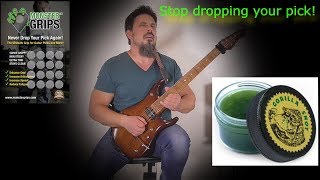 Video thumbnail for Gorilla Snot & Monster Grip Review.  Stop dropping your pick! by TONE WARS