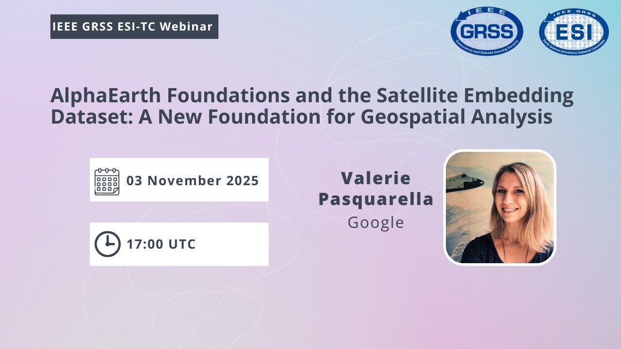 AlphaEarth Foundations and the Satellite Embedding Dataset: A New Foundation for Geospatial Analysis