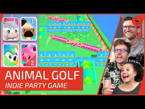 Minigolf X Fall Guys / Stumble Guys: Wir zocken ANIMAL GOLF: BATTLE RACE