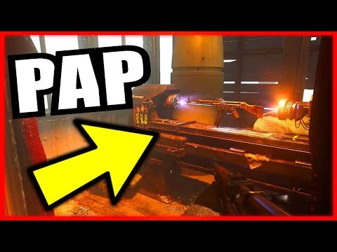 DLC 1 PACK A PUNCH TUTORIAL! THE DARKEST SHORE PACK A PUNCH GUIDE - COD WW2 ZOMBIES DLC 1