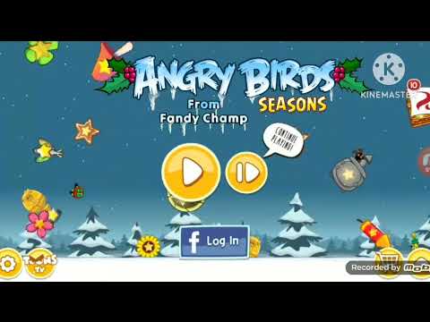 Angry Birds Seasons From Fandy Champ: Season's Greedings Theme