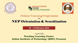 Online Training program on NEP Orientation &amp; Sensitization | TLC IIT (BHU) Varanasi | 12 Feb 2024