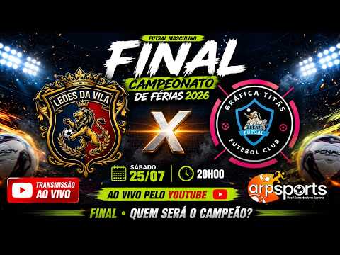 GRANDE FINAL - CAMPEONATO DE FERIAS - ALVORADA DO NORTE 2026 - AO VIVO COM IMAGENS