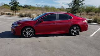 2018 Toyota Camry SE.