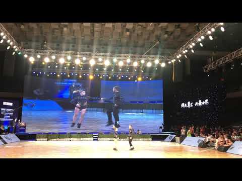 Final acro MCCS  SALIBA Quentin   GARCIA Océane 4 place ShiJiazhuang  04 05 2019