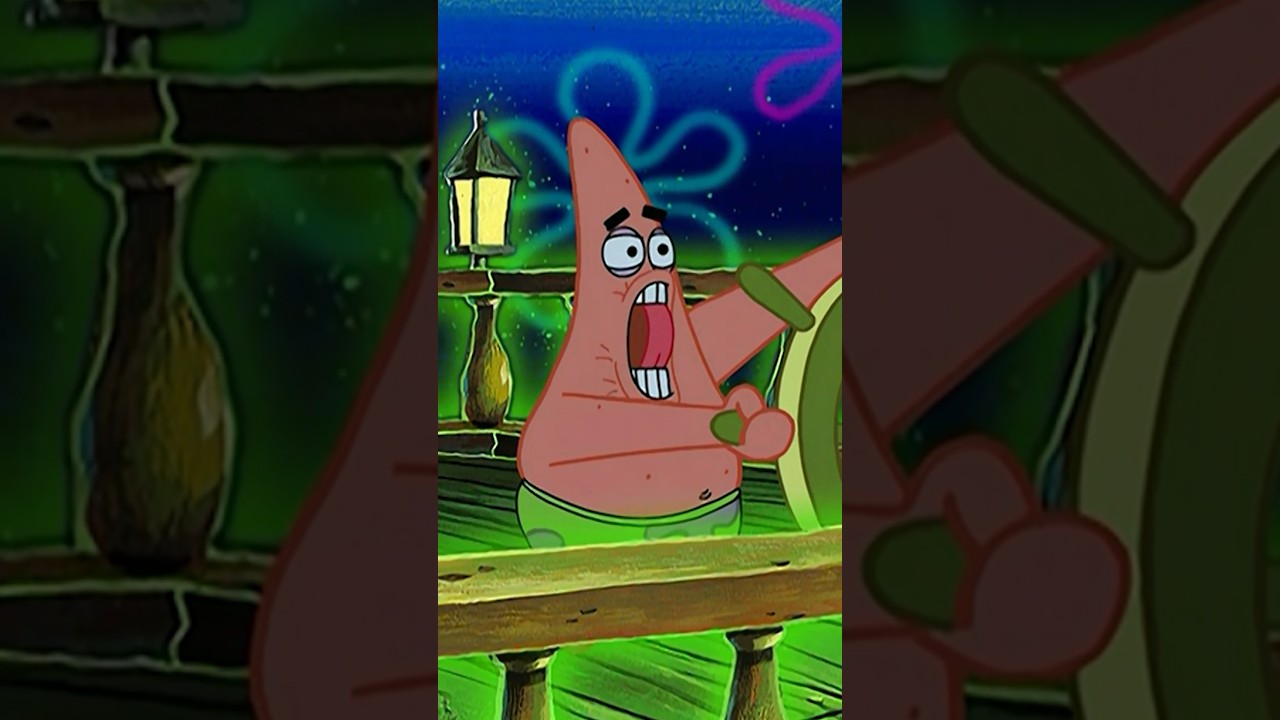 Patrick's Leedle Leedle Leedle Lee Howl 😛 | SpongeBob #shorts