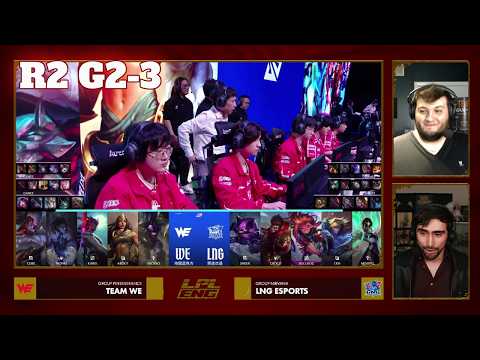LNG vs WE - Game 3 | Play-In Round 2 S16 LPL Winter Playoffs 2026 | LNG Gaming vs Team WE G3 full