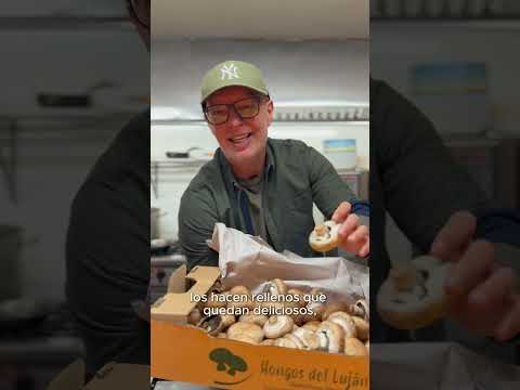 Los Champiñones Portobello seleccionados en hugo resto