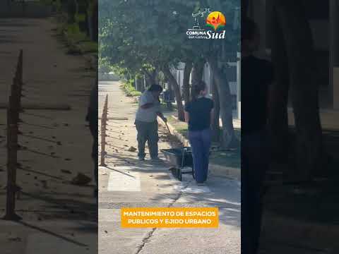 “Seguimos trabajando por un San Carlos Sud más limpio y cuidado”