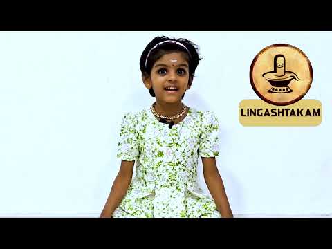 "Lingashtakam by Baby Dharmishtha: Soulful Chanting of the Sacred Hymn to Lord Shiva 🕉️"