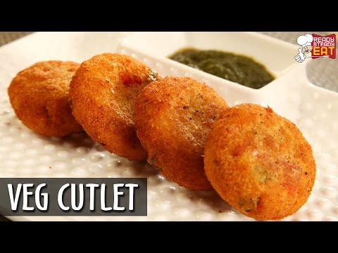 Vegetable Cutlet Recipe | How To Make Veg Cutlet | Monsoon snack Recipe By Ready Steady Eat