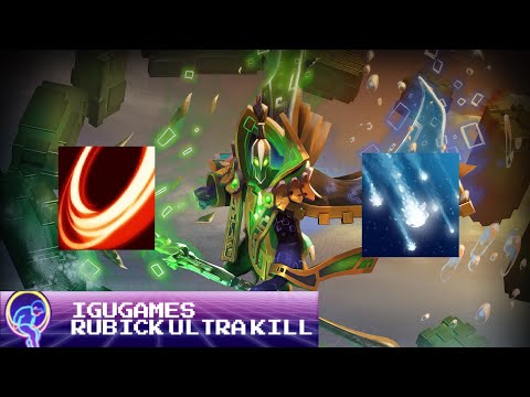 Rubick Ultra Kill Blade Fury + Freezing Field - DOTA 2