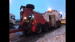 VOLVO Центр СПБ, Проехал 5 км с СТО и сломался ((( Эвакуатор (((