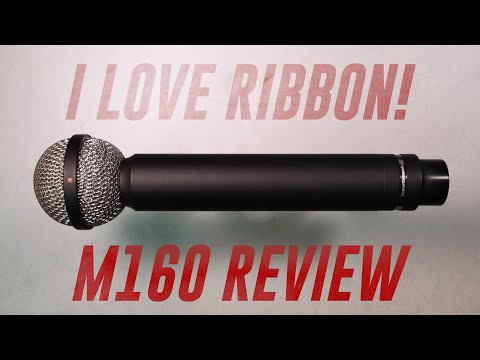Beyerdynamic M160 Ribbon Mic Review / Test (Compared to SM7b & AEA KU5a)
