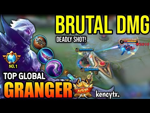 GRANGER BEST BUILD 2023 | TOP GLOBAL GRANGER GAMEPLAY | MOBILE LEGENDS ✓