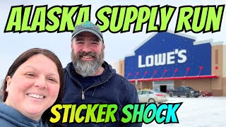 Alaska Supply Run - 6 Stops, $3500...then Racing Back to the Cabin for Tacos