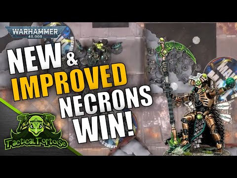 NEW Improved Mephrit Necrons WIN a 40k GT! | Warhammer 40k Tactics