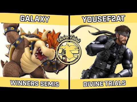 Galaxy (Bowser/Cloud) vs Yousef2AT (Snake) - Divine Trials