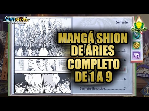COMPLETANDO o MANGÁ do SHION de ÁRIES - Completando de 1 a 9 (Conta F2P) - Saint Seiya Awakening