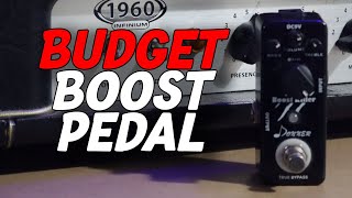 Video thumbnail for Budget Boost Pedal - Donner Boost Killer by TGM Guitars