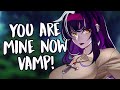 Taken By A Vampire Slayer F4A ASMR Hypnosis RP Female Vampire Hunter X Vampire