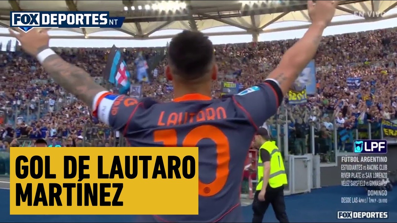 ⚽🤩 GOL DE LAUTARO MARTÍNEZ | Lazio 0-1 Inter | Serie A 2026 | Jornada 36.