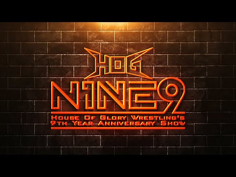 HOG NINE Premieres Thursday at 6pm on YouTube - House of Glory Wrestling
