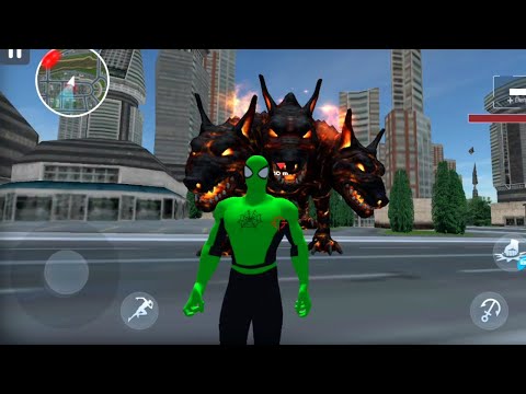 Spider Rope Hero City Rescue Battle | Spider Rope Hero Vs Monster Villains - Android GamePlay HD