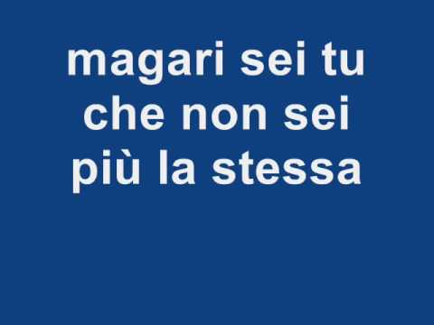 Senza Nuvole - Alessandra Amoroso (testo)