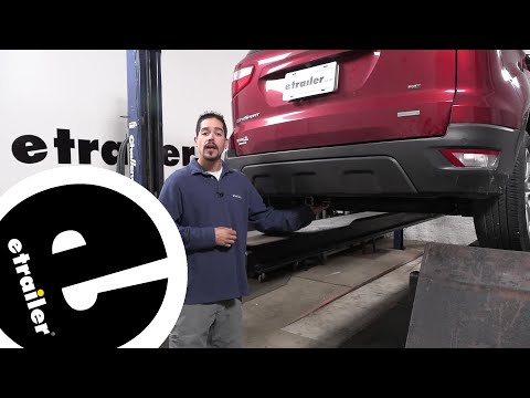 etrailer | 2018 Ford EcoSport Curt Trailer Hitch Receiver: Complete Installation