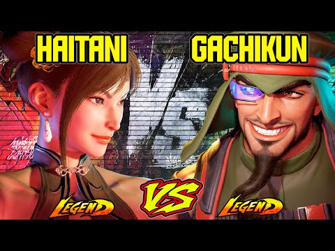 SF6 Haitani (Chun li) VS Gachikun (Rashid)💥Messatsu💥