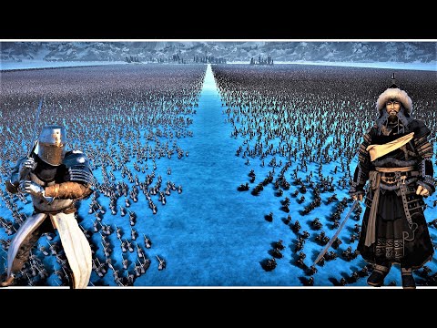 The Bloodiest Battle In History | Mongols Vs Heavy knights | Ultimate Epic Battle Simulator 2 UEBS 2