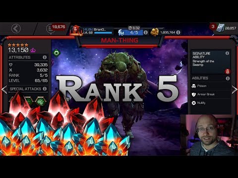 Struggling to get my Man-Thing Up | Marvel Contest of Champions