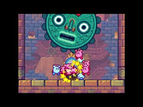 Kirby Mass Attack DS All Bosses