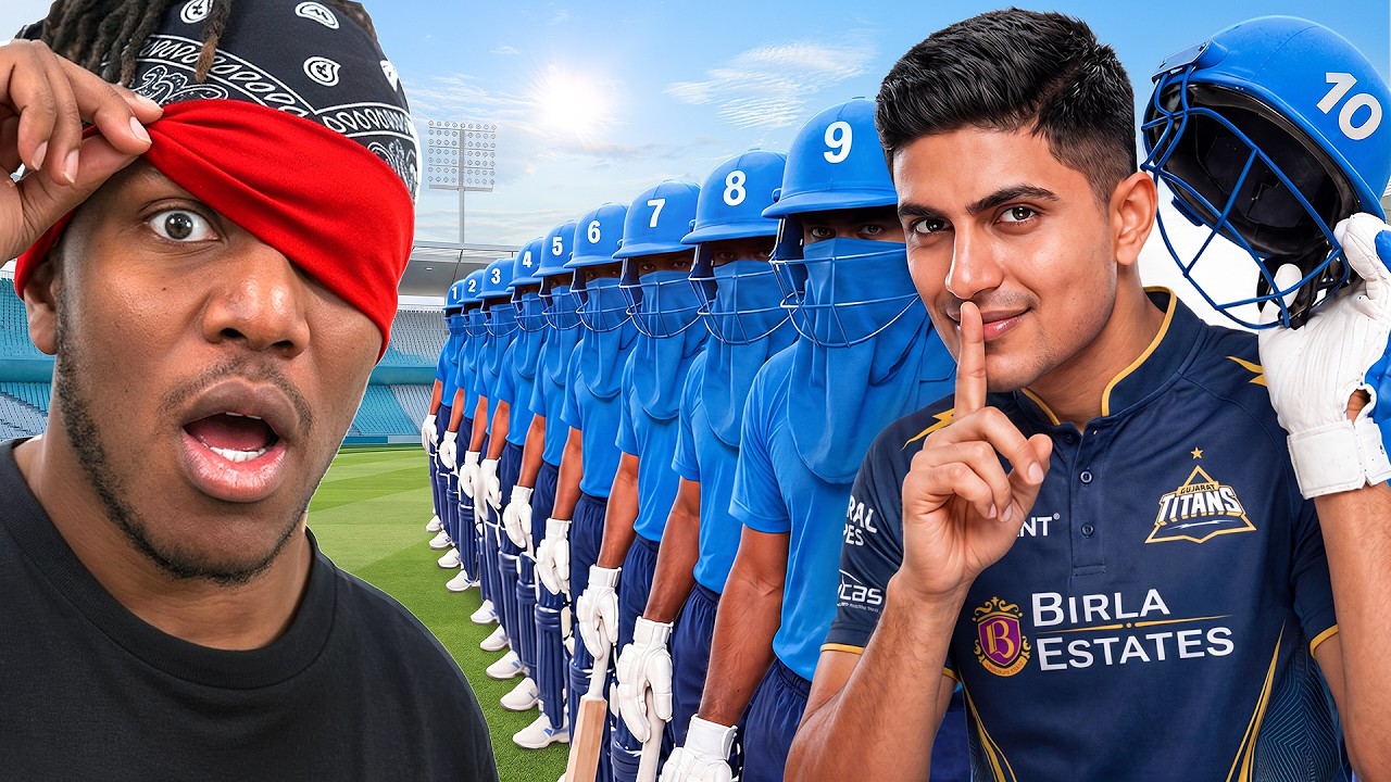 GUESS THE CRICKETER (Ft. Shubman Gill & Deji)