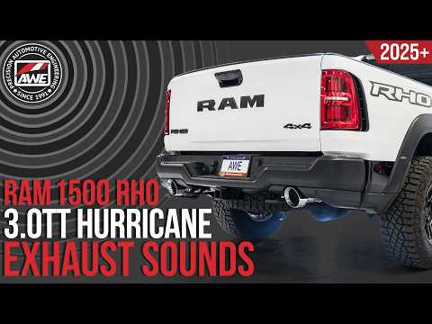 2025+ RAM 1500 RHO: AWE 0FG Catback Exhaust