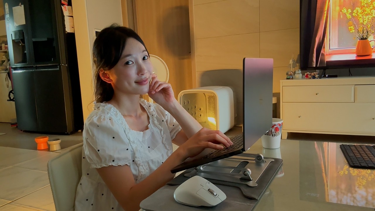 ASMR 한시간동안 키보드소리⌨️🥱😴 Watch me Work (Study with me)(Keyboard typing 1 Hour)