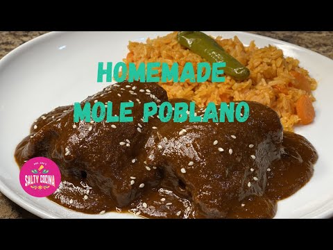 Sweet & Spicy Mole Poblano from Scratch